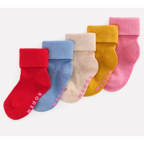 Baby 5-pack Socks-Multi | Boden USA