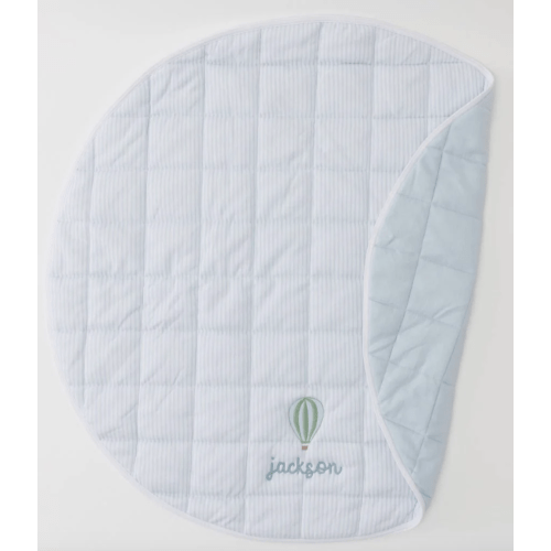 BLUE STRIPE Tummy Time Mat