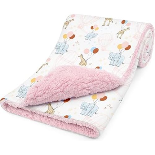 Fleece Baby Blankets for Boys & Girls, Infant Toddler Blanket