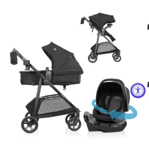 Omni Ultra Travel System with Revolve180 LiteMax NXT Rotational Infant Car Seat