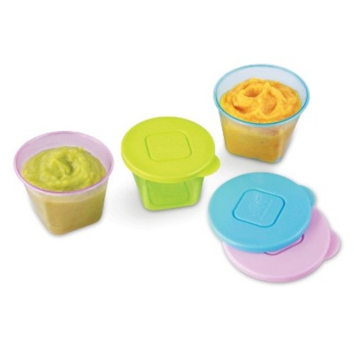 NUK Stackable Baby Food Cups - 6pc