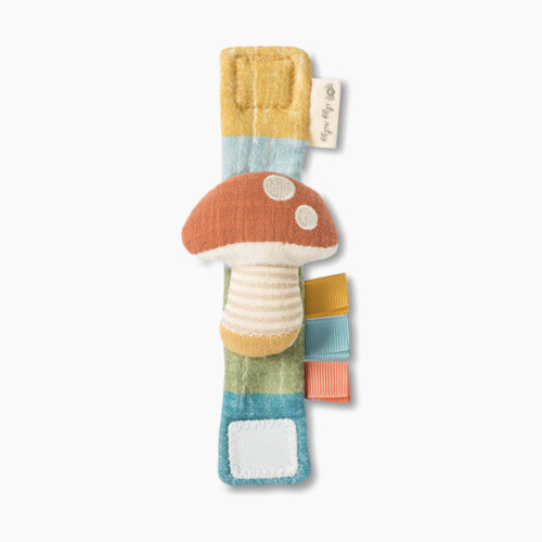 Itzy Ritzy Baby Wrist Rattle - Mushroom
