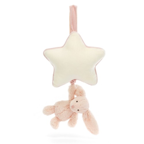Bashful Bunny Musical Pull 12-Inch Plushie