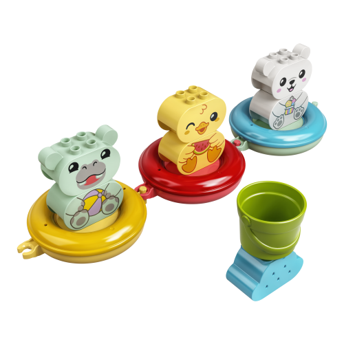 Bath Time Fun: Floating Animal Train