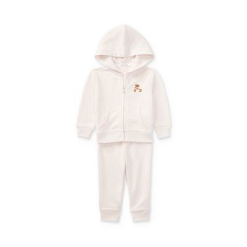 Girls' French Terry Hoodie & Pants Set - Baby