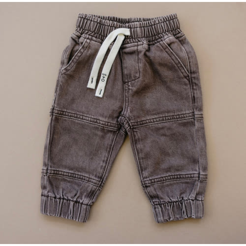 Olive + Scout Shea Jeans- BROWN 6-12 months