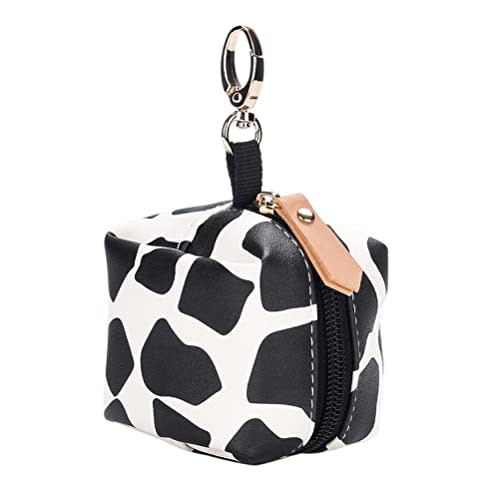 LUOZZY Pacifier Holder Pouch - Portable Pacifier Case with Cows Pattern, Easily Attach to Diaper Bags or Purse for Outdoor Travel Accessories