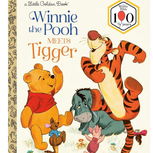 Winnie the Pooh Meets Tigger (Little Golden Book)