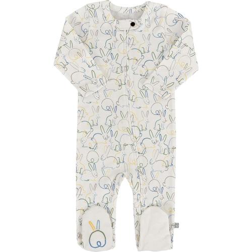 Organic Cotton Footie | bunnies