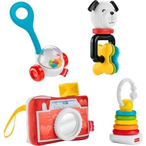 Fisher-Price Newborn Classics 4 Pack Sensory Toys