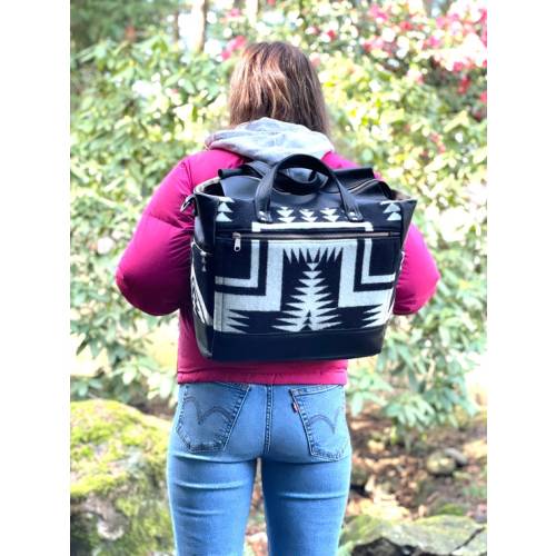 Gender Neutral Backpack Diaper Bag Satchel Weekender in