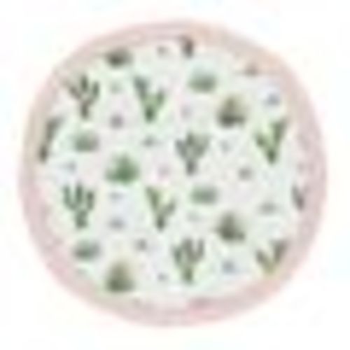 Sweet Jojo Designs Cactus Floral Green Pink and White Baby Play Mat, Size:36 in. x 36 in. x .5 in.
