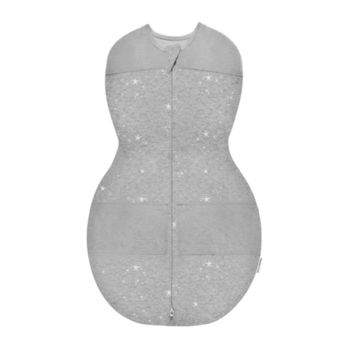 Baby Sleep Sack | Sleepea Swaddle – Happiest Baby Graphite Stars M