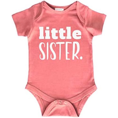 Unordinary Toddler little sister newborn outfit baby coming home bodysuit girl rompers gift clothes