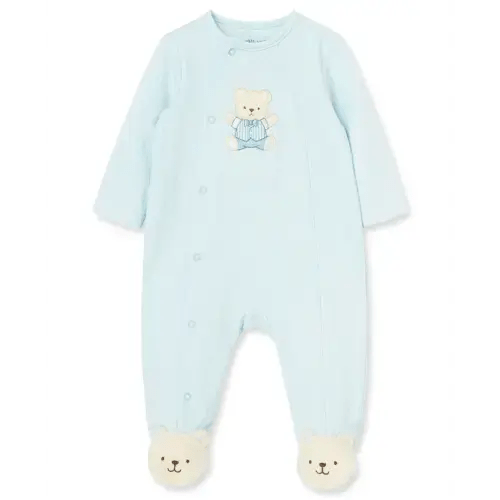 Cute Bear Footed One-Piece