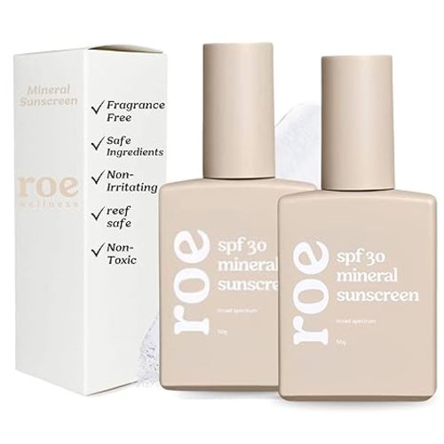 Roe Wellness- Baby Mineral Sunscreen SPF 30 | Non-Greasy, Reef Safe, Paraben-Free