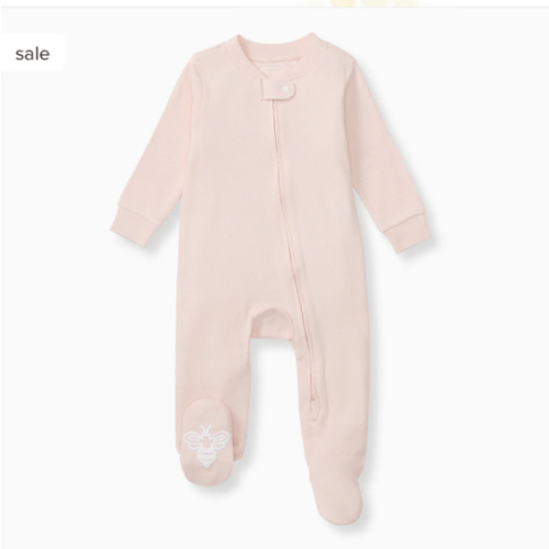 Solid Rib Organic Cotton Sleep & Play - Ranunculus – Burt's Bees Baby