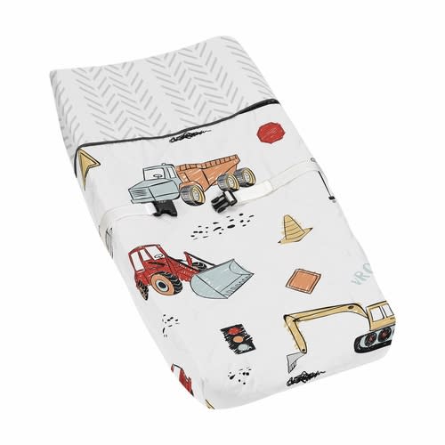 Construction Truck Collection Changing Pad Cover