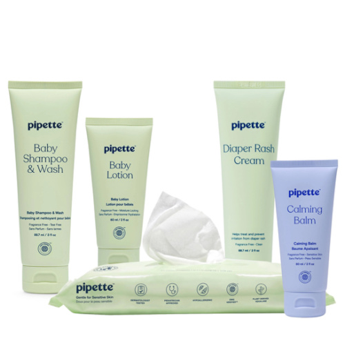 Pipette Baby Carry-On Kit | Pediatrician Approved & Dermatologist Tested