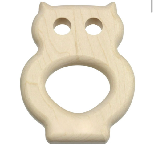 Wooden Owl Teether Bella Luna