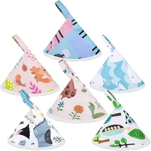 6 Pcs Peepeeteepe for Baby Boy, Reusable Pee Peep Teepee Baby Boy with Hang Loop(6 Patterns)