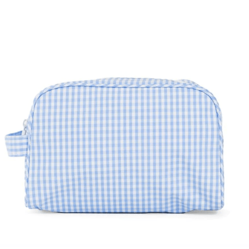 Dopp Bag - Stowaway - Gingham Sky