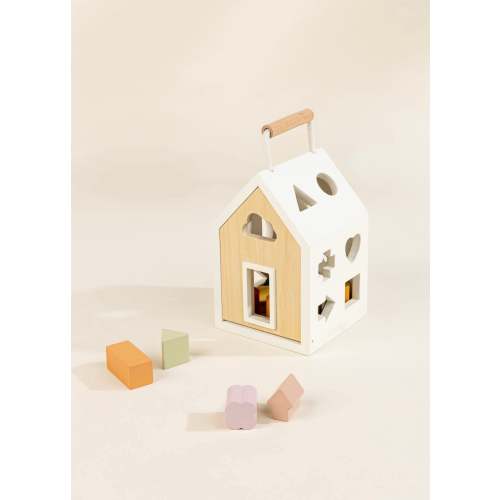 Wooden Shapes Sorting House