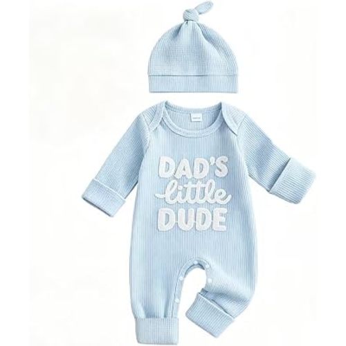 Newborn Baby Boy Fall Outfit Romper Jumpsuit Bodysuit Infant Clothes