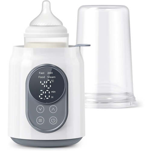 Rapid 6-in-1 Bottle Warmer with Smart Temp Control & Timer, 220V