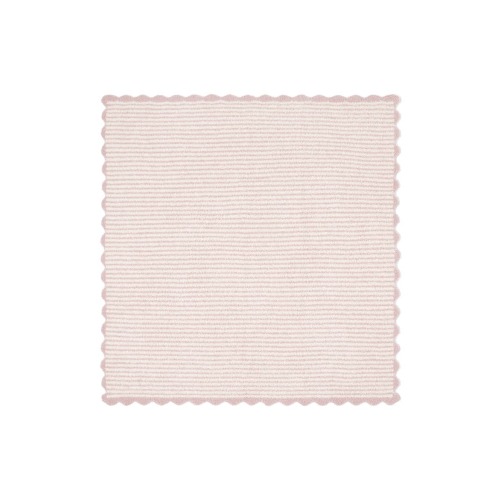 CozyChic Striped Scalloped Receiving Blanket
