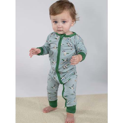 Convertible Zip Pajamas - Mallards – Goosies
