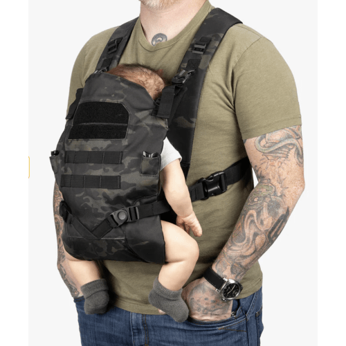 Tactical Baby Carrier® - The Ultimate Hands-Free Solution by TBG – Multicam Black