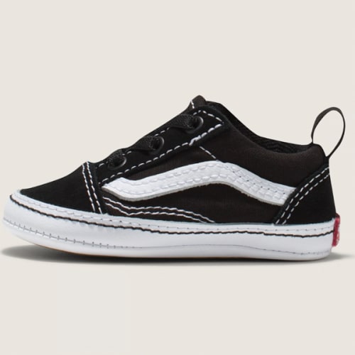 Vans | Infant Old Skool Crib Black/True White Shoes