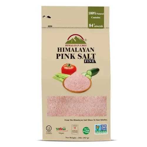 Himalayan Chef Pink Himalayan Salt, Fine Grain - 2 lbs Bag
