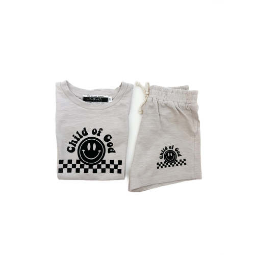 Child of God Shorts & Tee Set – OUR HOUSE ABOVE