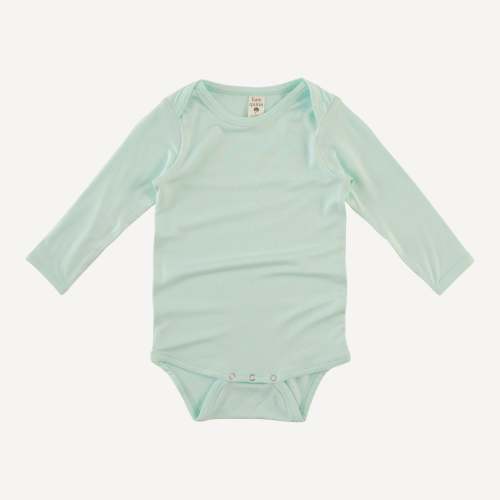 long sleeve lap neck bodysuit | frozen sea | bamboo – kate quinn