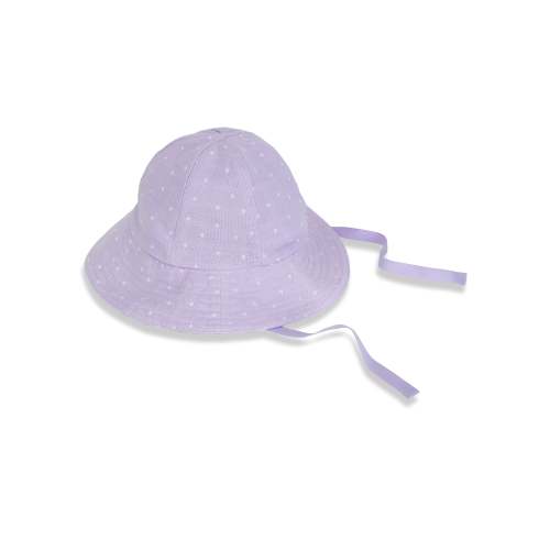 Muslin - Sunhat - Lavender Stars