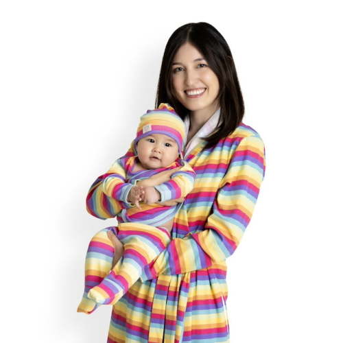 Paris Hilton x Monica + Andy Organic Cotton Lounge Robe, Sizes XS-XXL