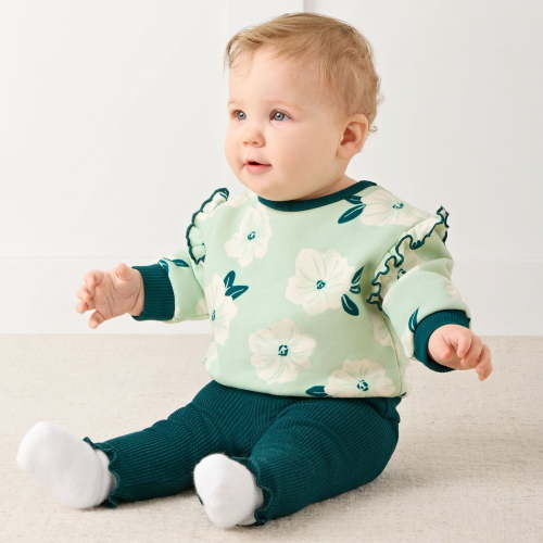 Member's Mark Baby Girls 2-Piece Playwear Set