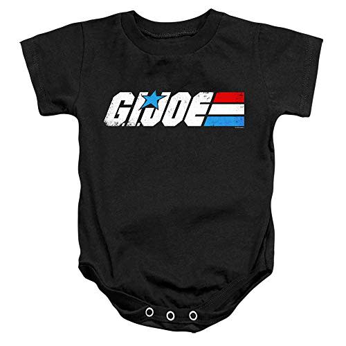 G.I. Joe Official Distressed Logo Unisex Infant Snap Suit for Baby