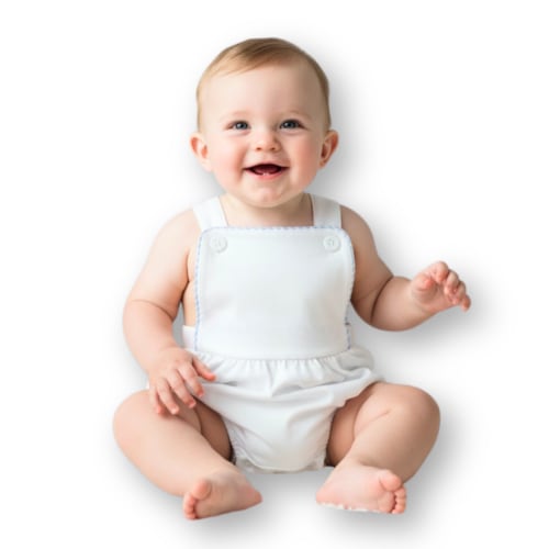 Blank Boy's Vintage Style Sunsuit 12M