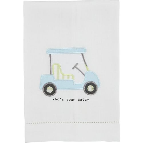 Mud Pie Golf Cart Towel; 21" x 14"