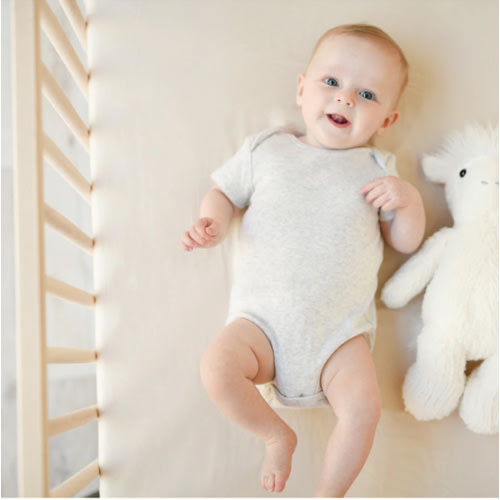 Simply Organic Bamboo Baby Crib Sheets | Soft & Hypoallergenic