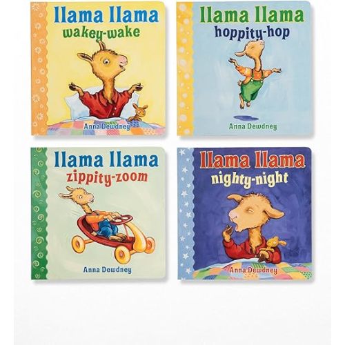 Llama Llama's Little Library Board book