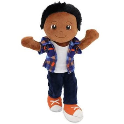 Playtime By Eimmie 14" Soft Baby Doll For Boys (Charlie) - Plush Rag Doll For Toddlers & Infants, Washable Stuffed Toy