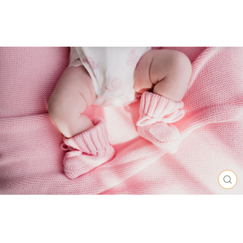 Knitted Booties | Marshmallow – Little and Fern