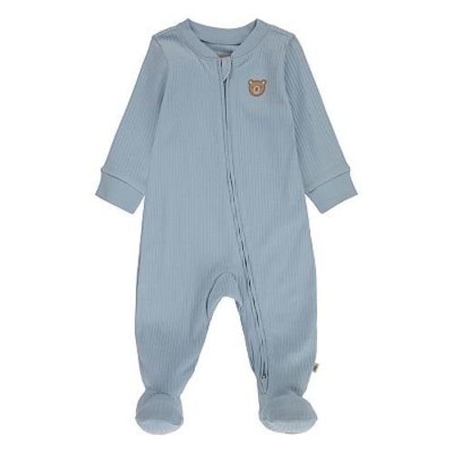 Newborn Baby Boys Huggies Babywear® Organic Sleep & Play 2-Way Zip Coveralls