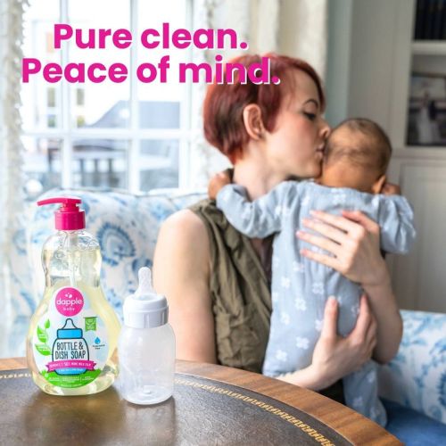 Dapple Bottle & Dish Soap - Fragrance Free - 16.9 fl oz