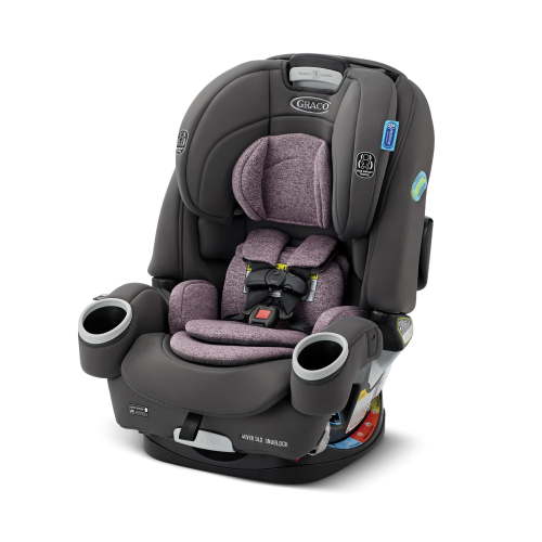 Graco 4Ever DLX SnugLock 4-in-1 Car Seat, Leila, Purple