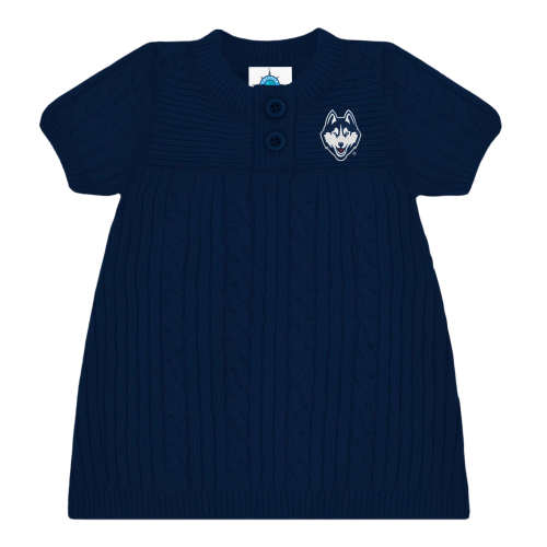 UConn Huskies Sweater Dress - 12 Mos